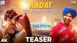 Aadat Teaser - Happy Hardy And Heer | Himesh Reshammiya, Ranu Mondal, Asees Kaur, Rabbi Shergill