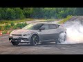 Kia EV6 GT (2023) | 585 HP All-Electric Crossover | CRAZY DRIFT & LAUNCH CONTROL