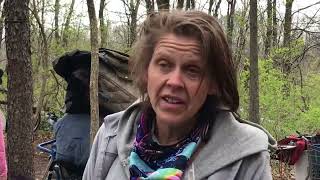 'We want a forever home,' resident of Kalamazoo homeless encampment says