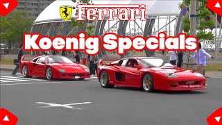 Ferrari Koenig Specials / Testraossa / 512 BB / F40 / フェラーリ ケーニッヒー