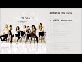 after school 애프터스쿨 orange caramel 오렌지 캬라멜 2009 14 kpop title tracks