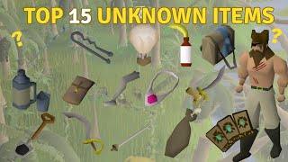 15 Most Uncommon Unique Items in OSRS