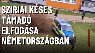 Terror Németországban: Késes szíriai támadó és rendőrségi dráma