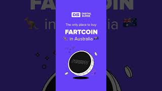 Buy FartCoin on Digital Surge Australian Crypto Exchange