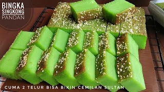 OLAHAN SINGKONG SUPER LEGIT, LEMBUT TAHAN BERHARI-HARI || BINGKA SINGKONG PANDAN