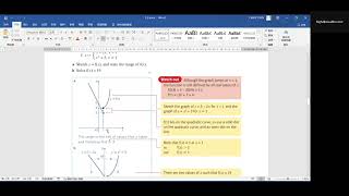 爱德思Alevel纯数P3 2.2 Functions and Mappings函数与映射