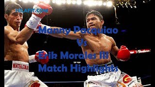 Manny Pacquiao Vs Erik Morales III Highlights