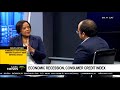 Economic recession, Consumer Credit Index: Priven Moodley