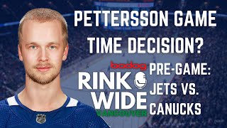 🏒PRE-GAME: Winnipeg Jets vs. Vancouver Canucks (Dec 17 2022)