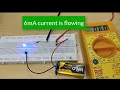 current measurement using multimeter 1905