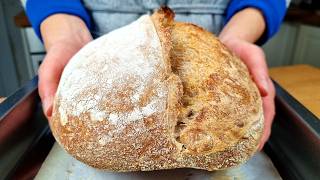 I don't buy bread anymore! My new favorite sourdough recipe