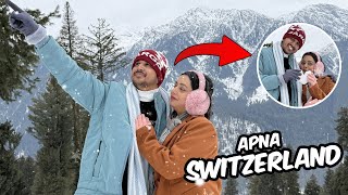 FINALLY HUM PAHUCH GAYE INDIA KE SWITZERLAND ME