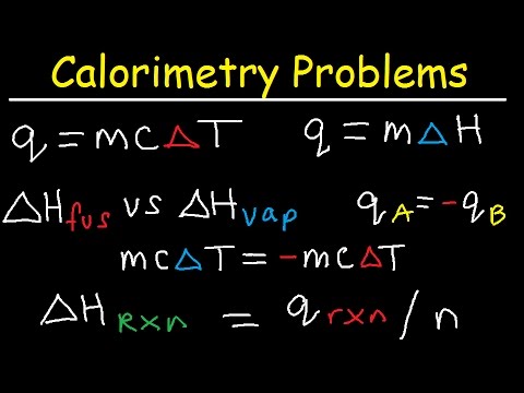 Calorimetry Problems, Thermochemistry Practice, Specific Heat Capacity, Enthalpy Fusion, Chemistry Calorimetry Problems, Thermochemistry Practice, Specific Heat Capacity, Enthalpy Fusion, Chemistry