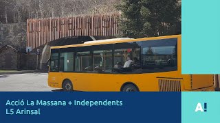 Acció La Massana + Independents | Ampliarem l'L5 a Arinsal