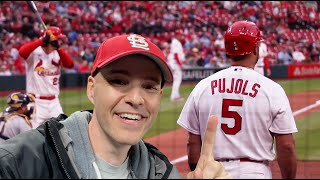 UNREAL VIP ACCESS to Albert Pujols and the Cardinals at Busch Stadium