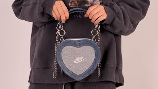 How to make a bag with jeans