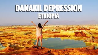 Danakil Depression, Ethiopia 🌋 | Earth's Hottest and Most Alien Landscape  | Explore Edge