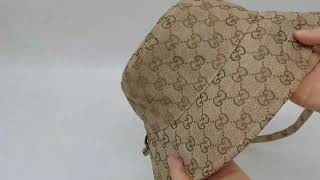 Gucci Reversible Hat in GG Canvas and Nylon