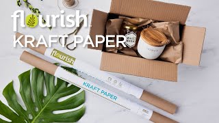 Flourish® 100% Recycled Kraft Paper