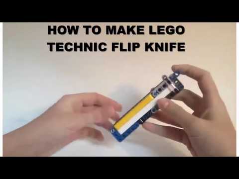 How to make lego technic flip knife*lego flip knife How to make lego technic flip knife*lego flip knife