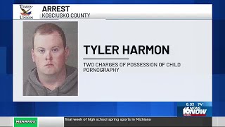 Warsaw man charged with possession of child pornography