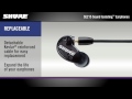 shure se215 sound isolating earphones product overview