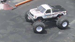 RC オフロード  京商 モンスタートラック USA-1 VE  シェイクダウン！