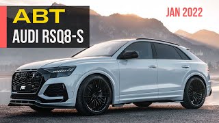 ABT`s new Audi RSQ8-S will strike in january 2022 with 740 hp and  920 Nm