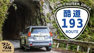 【酷道】国道なのに激狭？150プラドで四国・徳島の国道193号線を走破してみた【車載カメラ】