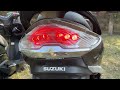 new suzuki burgman street 125 standard model vs ex model comparison 😍 chassis number 9