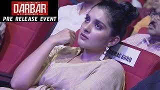 అందంతో మతి పోగొట్టిన నివేదా థామస్...| Rajinikanth | Darbar Pre Release Event | Daily Culture