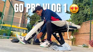 MY 1ST EVER PRACTICE SESSION WITH GO PRO 😍|GO PRO POV 🔥|2000 SUBS COMPLETE ❤️🥺