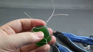 (Audio) How to Wire Wrap Beach Glass the Easy Way [Re-Upload]