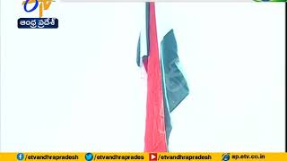 CM Jagan Flag Hoisting In Vijayawada