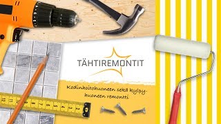 Tähtiremontit Oy - Kylpyhuone ja kodinhoitohuoneen remontointi