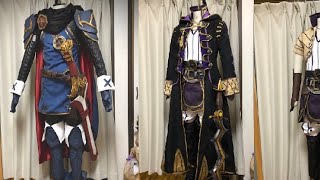 ファイアーエムブレム覚醒ルキナとルフレのコスプレ衣装を作りました