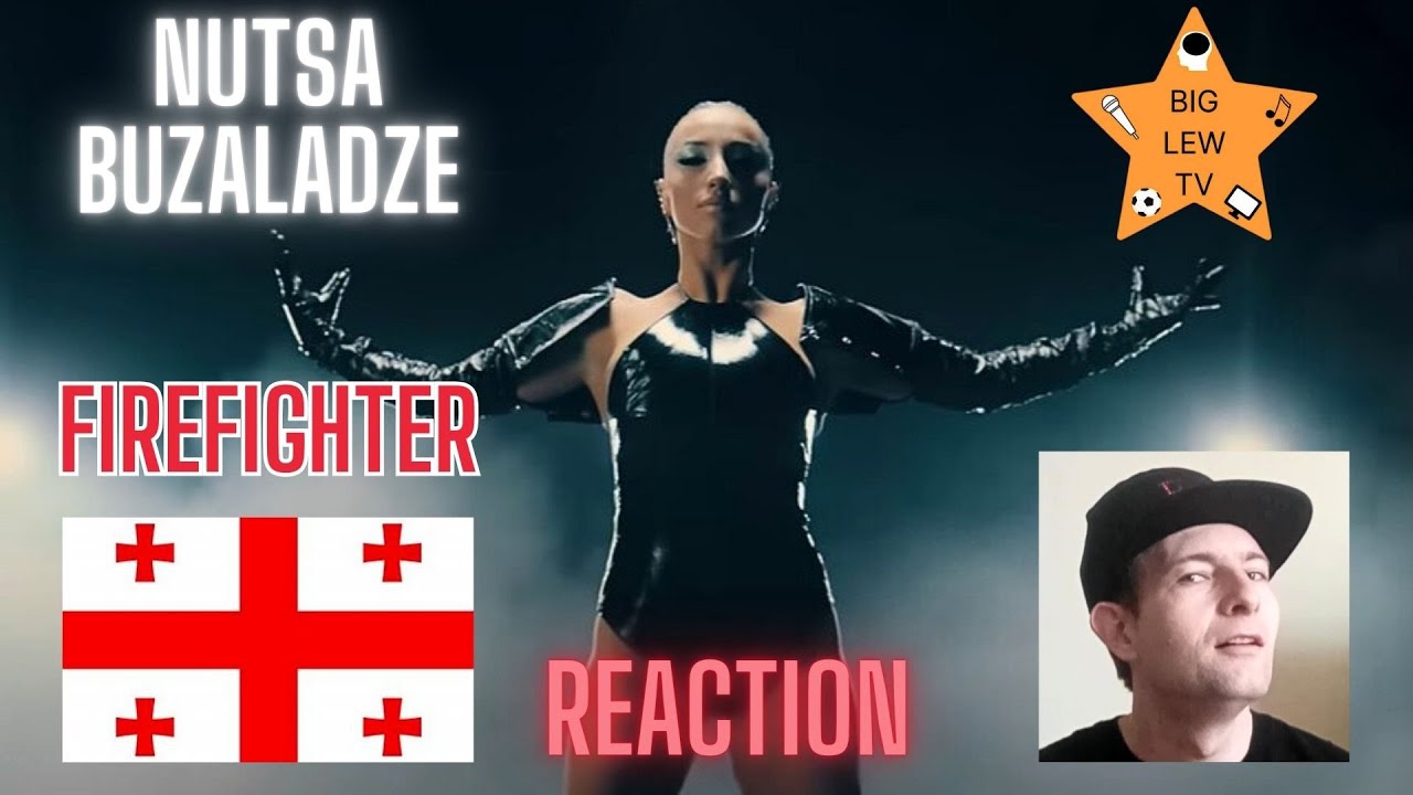 Nutsa Buzaladze, Firefighter, Reaction. Georgia Eurovision 2024 - YouTube