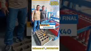 Venta Maquina Ladrillera Ponedora de 6 Ladrillos