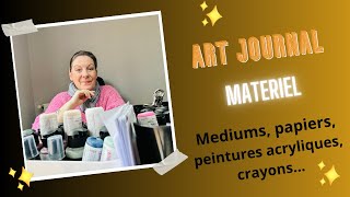 Art Journal All you need in MATERIAL...for my Creations @MaremiSmallArt