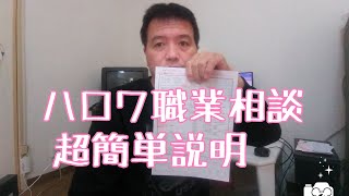 ハローワーク職業相談実績の簡単作り方＆求職活動２回実績作れます【日常系５０代無職】字幕変換OK