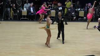 Michna - Vesela, Czech National Championship 2023 Latin, Samba, 1/2 Final