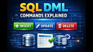 DML in SQL: INSERT, UPDATE & DELETE Commands Broken Down