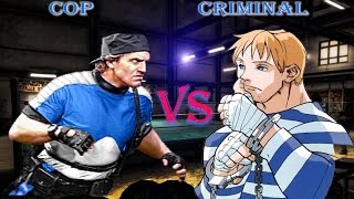 Cody(SF) vs Stryker(Mk) : Epic Battles Cop vs Criminal - (2014)