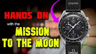 Mission to The MOON - Hands On with the OMEGA x SWATCH MoonSwatch Speedmaster Unboxing and Review
