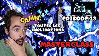 SOLO LEVELING EP.13 : On explique pourquoi c'est une masterclasse