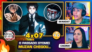 CHEGOU FAZENDO O MOONWALKER? | Demon Slayer 4x07 🇧🇷 | [Casal Jounin React] 🔥