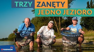 Łowimy na ogromnym jeziorze! Trzy zestawy, trzy zanęty, trzy sposoby na skuteczne wędkarstwo!