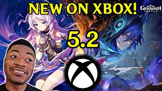 Genshin on XBOX NOW! 🎮 5.2 First Impressions! ⭐ Going for Ororon 🙏