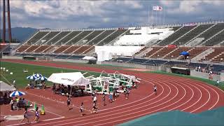 第2回愛媛陸上競技協会強化記録会、女子1500mタイムレース2組、1着：カッラーイ　未来（松山北高）5分36秒67