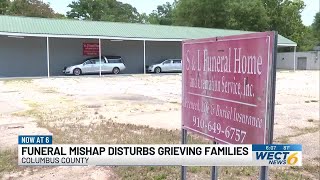 Family says wrong body buried after funeral home mix-up in Columbus County